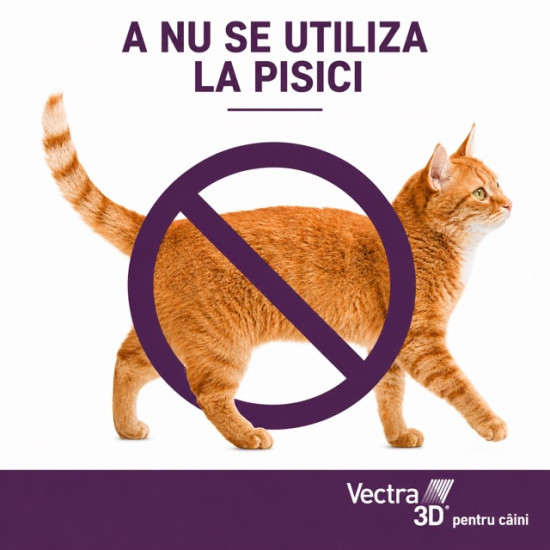 Vectra 3D – Antiparazitar Extern pentru Câini peste 40 kg, 3 Pipete – Ceva Santé Animale